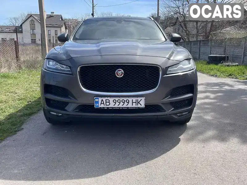 Позашляховик / Кросовер Jaguar F-Pace 2016 2 л. Автомат обл. Вінницька, Вінниця - Фото 1/21