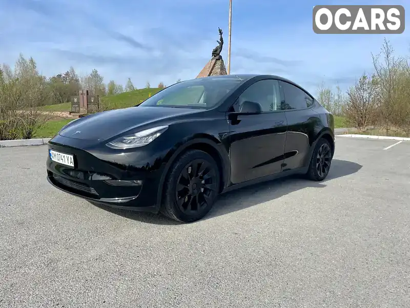 Позашляховик / Кросовер Tesla Model Y 2021 null_content л. Автомат обл. Житомирська, Звягель - Фото 1/21