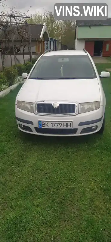 Універсал Skoda Fabia 2007 1.42 л. Ручна / Механіка обл. Рівненська, Дубровиця - Фото 1/20