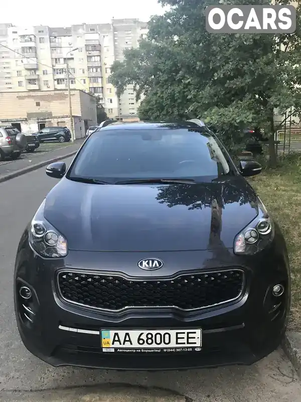 U5YPG81ABGL063932 Kia Sportage 2016 Позашляховик / Кросовер 2 л. Фото 1