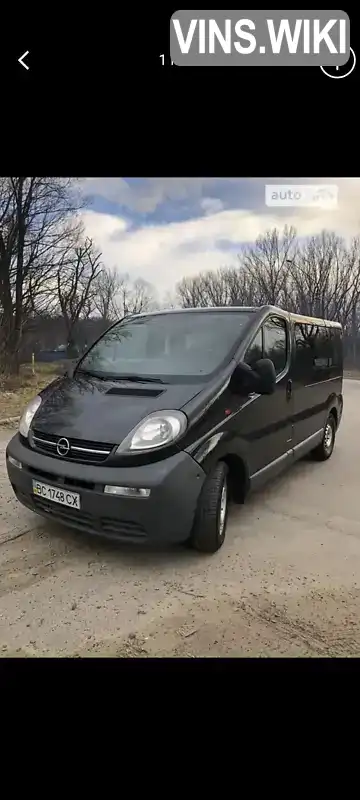 Минивэн Opel Vivaro 2006 1.9 л. Ручная / Механика обл. Львовская, Трускавец - Фото 1/7