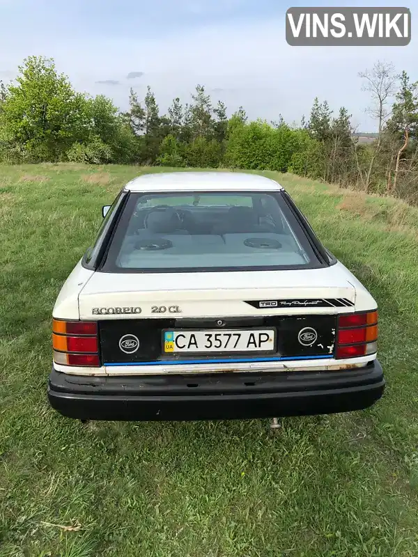 WF0AXXGAGAFG03567 Ford Scorpio 1985 Лифтбек 2 л. Фото 3