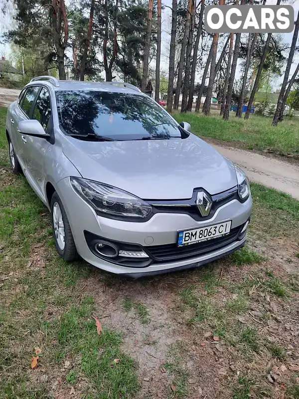 Універсал Renault Megane 2014 1.46 л. Ручна / Механіка обл. Сумська, Лебедин - Фото 1/13