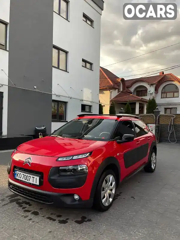 Позашляховик / Кросовер Citroen C4 Cactus 2017 1.56 л. Робот обл. Закарпатська, Тячів - Фото 1/10