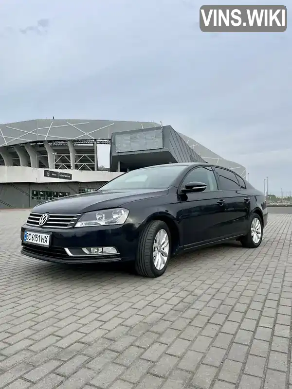 Седан Volkswagen Passat 2014 1.6 л. Ручна / Механіка обл. Львівська, Львів - Фото 1/17