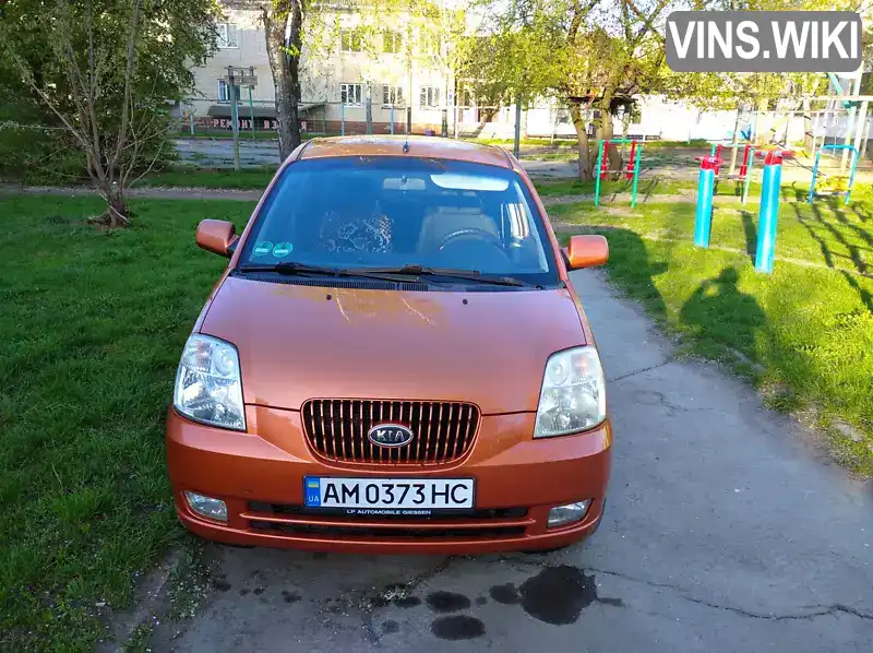 Хетчбек Kia Picanto 2006 1.09 л. Ручна / Механіка обл. Житомирська, Звягель - Фото 1/12