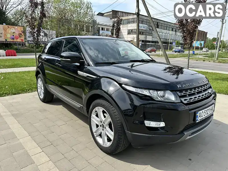 Позашляховик / Кросовер Land Rover Range Rover Evoque 2013 2.18 л. обл. Закарпатська, Ужгород - Фото 1/16