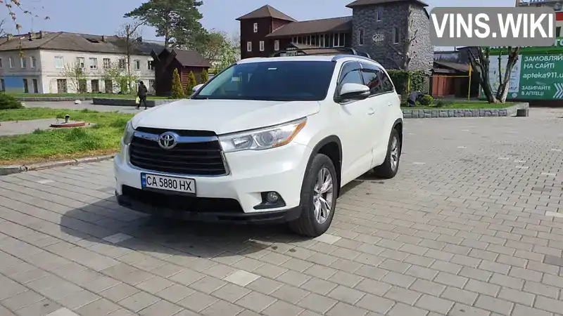 Позашляховик / Кросовер Toyota Highlander 2015 3.46 л. Автомат обл. Черкаська, Черкаси - Фото 1/21