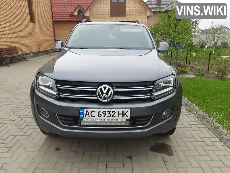 Пикап Volkswagen Amarok 2014 2 л. Типтроник обл. Волынская, Луцк - Фото 1/21