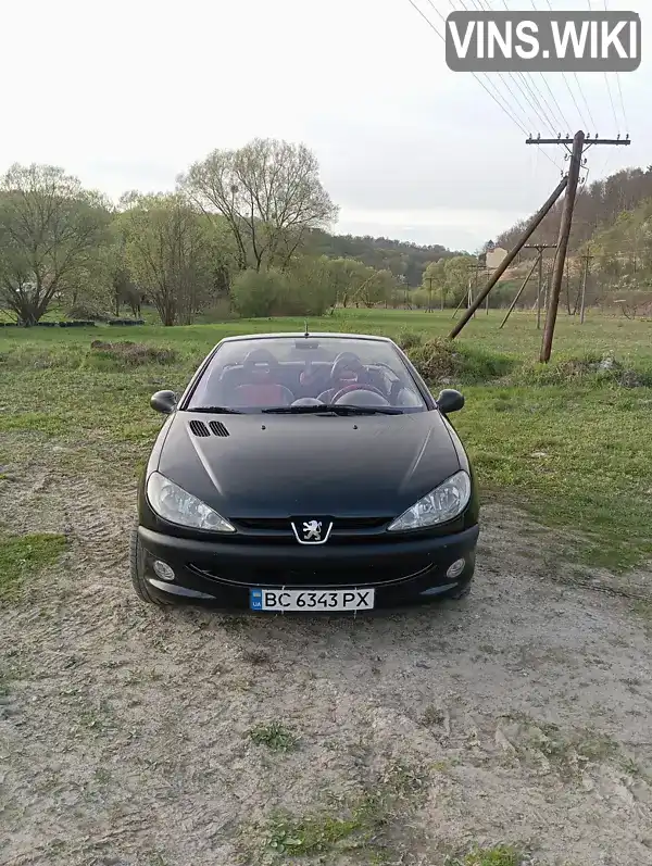 Кабріолет Peugeot 206 2002 null_content л. Ручна / Механіка обл. Львівська, Львів - Фото 1/13