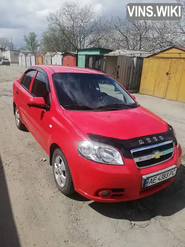 Y6DSA69YE8W014370 Chevrolet Aveo 2008 Седан 1.5 л. Фото 4