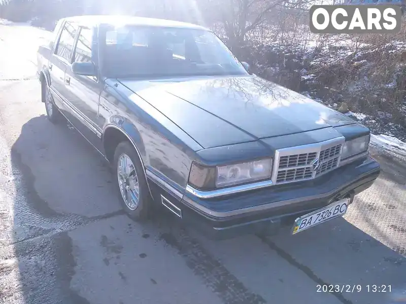 Седан Chrysler models.dynasty 1988 3 л. Автомат обл. Кировоградская, Кропивницкий (Кировоград) - Фото 1/16