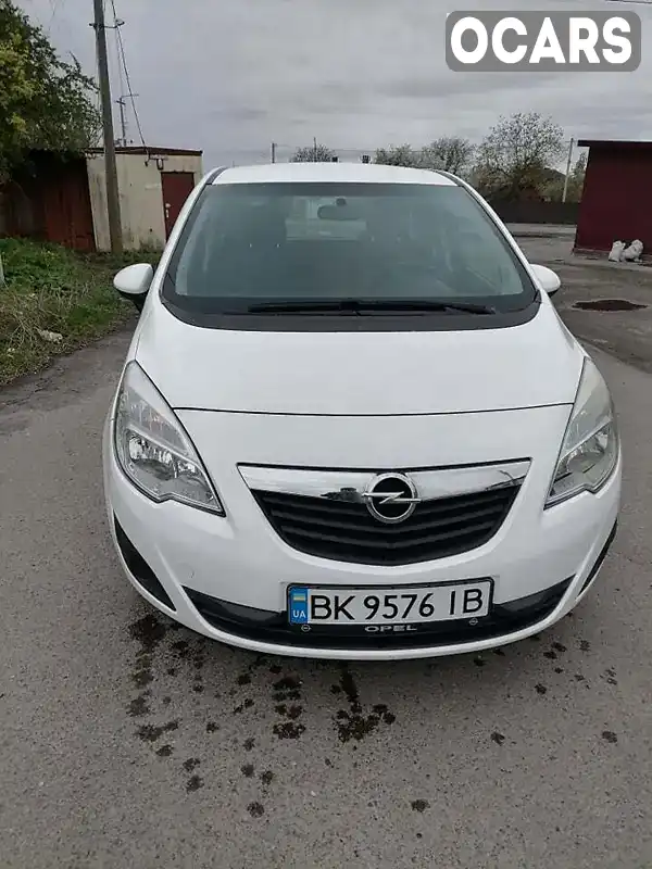 Мікровен Opel Meriva 2013 1.69 л. Ручна / Механіка обл. Рівненська, Дубно - Фото 1/12