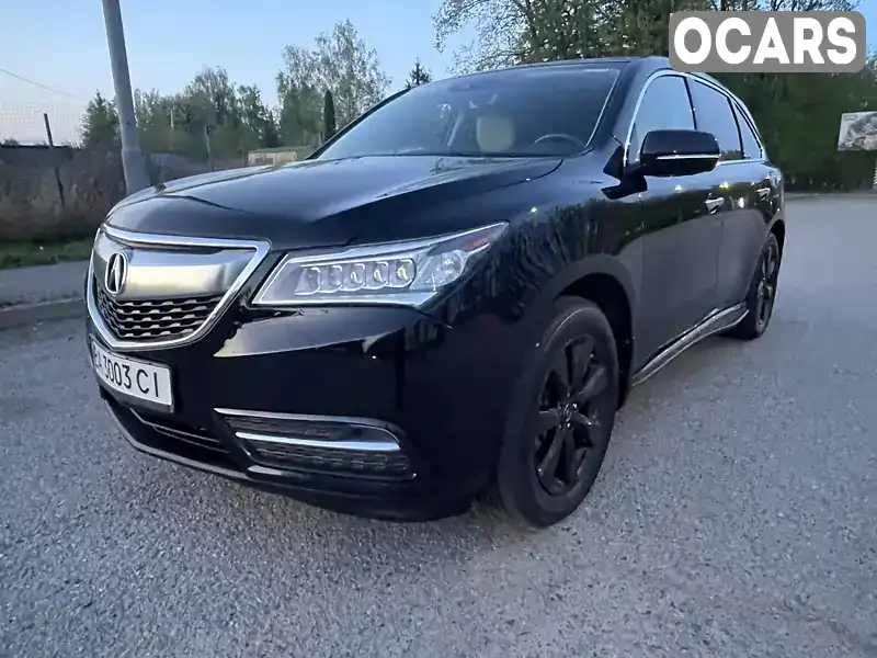 Позашляховик / Кросовер Acura MDX 2015 3.47 л. Типтронік обл. Черкаська, Умань - Фото 1/18