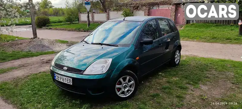 Хетчбек Ford Fiesta 2002 1.4 л. Ручна / Механіка обл. Чернігівська, Прилуки - Фото 1/8