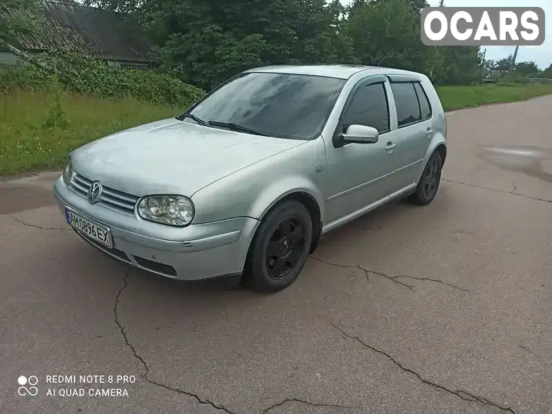 Хэтчбек Volkswagen Golf 2000 1.9 л. Ручная / Механика обл. Житомирская, Коростень - Фото 1/16