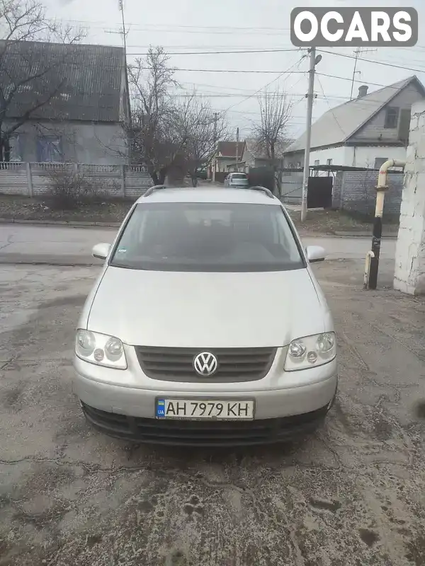 Мінівен Volkswagen Touran 2005 1.6 л. Ручна / Механіка обл. Донецька, Бахмут Артемівськ - Фото 1/5