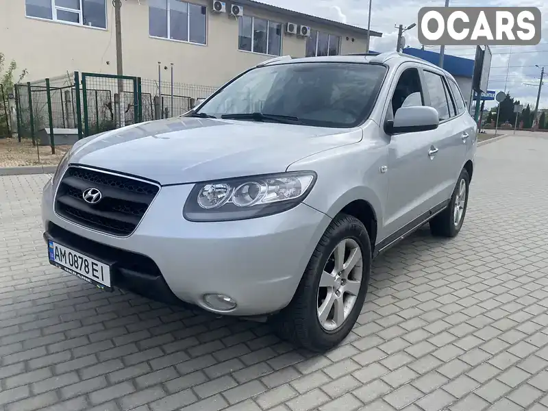 Позашляховик / Кросовер Hyundai Santa FE 2007 2.19 л. Автомат обл. Житомирська, Житомир - Фото 1/21