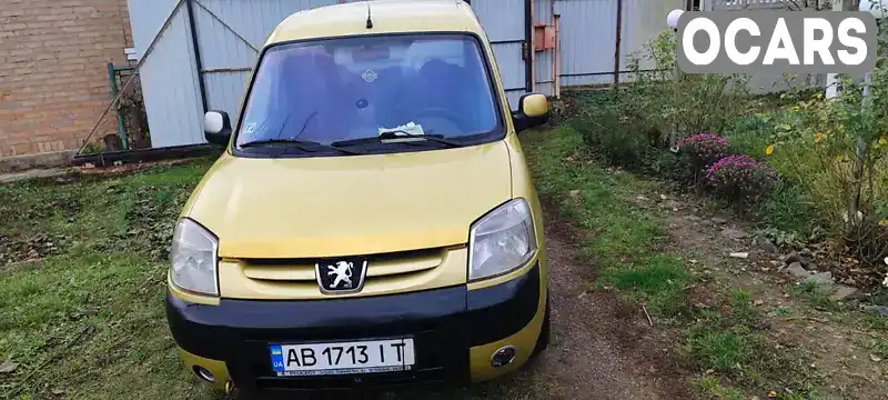 Мінівен Peugeot Partner 2007 1.59 л. Ручна / Механіка обл. Вінницька, Бершадь - Фото 1/17