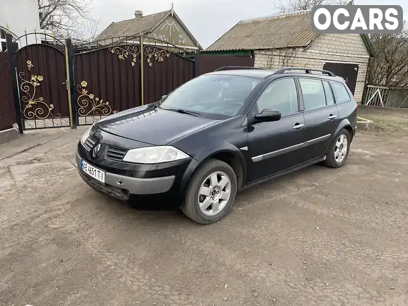 Універсал Renault Megane 2004 1.6 л. Ручна / Механіка обл. Дніпропетровська, Кам'янське (Дніпродзержинськ) - Фото 1/7