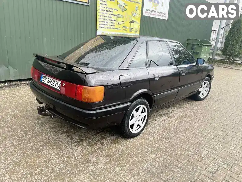 Седан Audi 80 1987 1.8 л. Ручна / Механіка обл. Тернопільська, Тернопіль - Фото 1/9