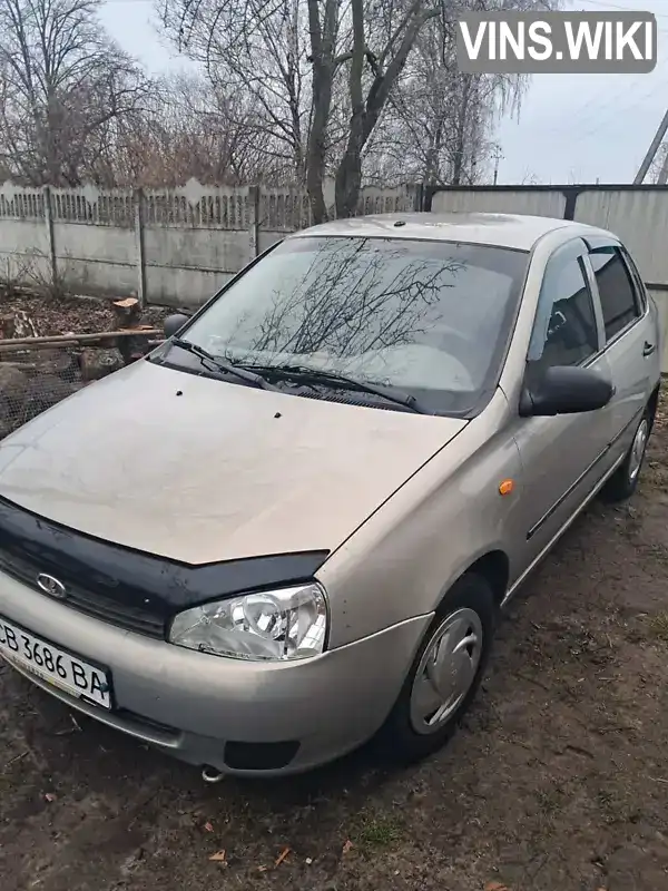 Седан ВАЗ / Lada 1118 Калина 2006 1.6 л. Ручна / Механіка обл. Чернігівська, Носівка - Фото 1/4