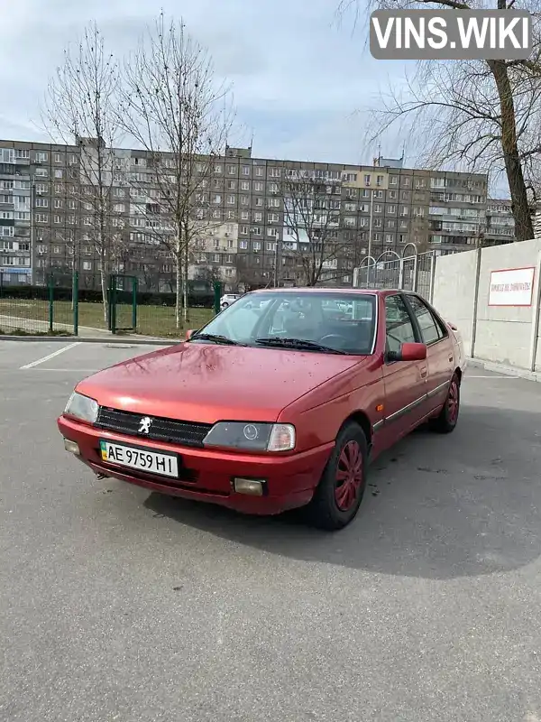 Седан Peugeot 405 1988 2 л. Ручна / Механіка обл. Дніпропетровська, Дніпро (Дніпропетровськ) - Фото 1/9