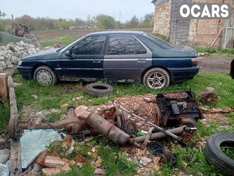 Седан Peugeot 605 1993 2.1 л. Ручна / Механіка обл. Чернігівська, Городня - Фото 1/7