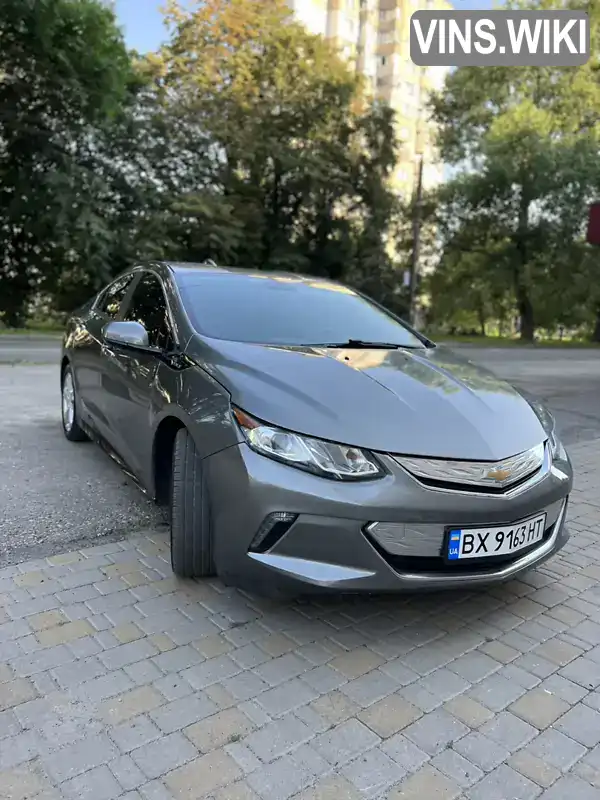 Хэтчбек Chevrolet Volt 2016 1.5 л. Автомат обл. Хмельницкая, Хмельницкий - Фото 1/13