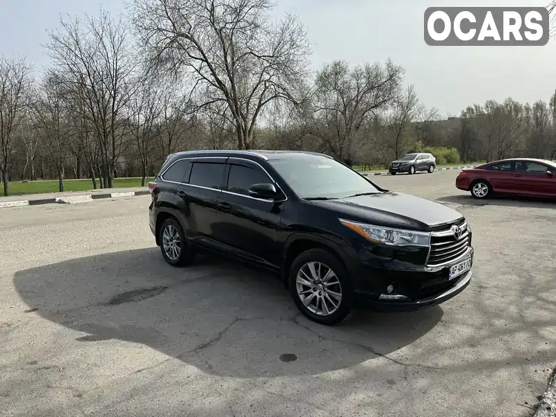 Позашляховик / Кросовер Toyota Highlander 2014 3.46 л. Автомат обл. Запорізька, Запоріжжя - Фото 1/18