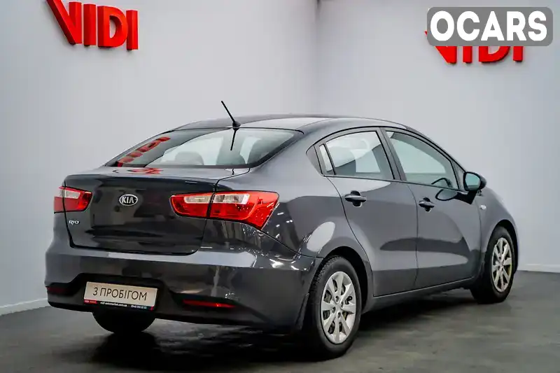 KNADN412AG6104366 Kia Rio 2017 Седан 1.4 л. Фото 2