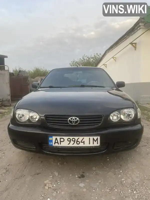 Хетчбек Toyota Corolla 2001 2 л. Ручна / Механіка обл. Запорізька, Запоріжжя - Фото 1/7