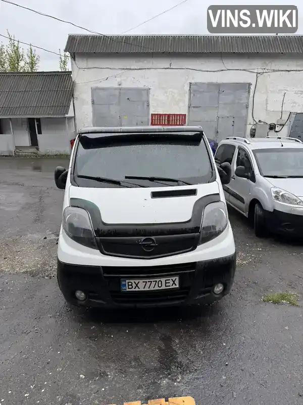 Мінівен Opel Vivaro 2007 2 л. Ручна / Механіка обл. Хмельницька, Хмельницький - Фото 1/8