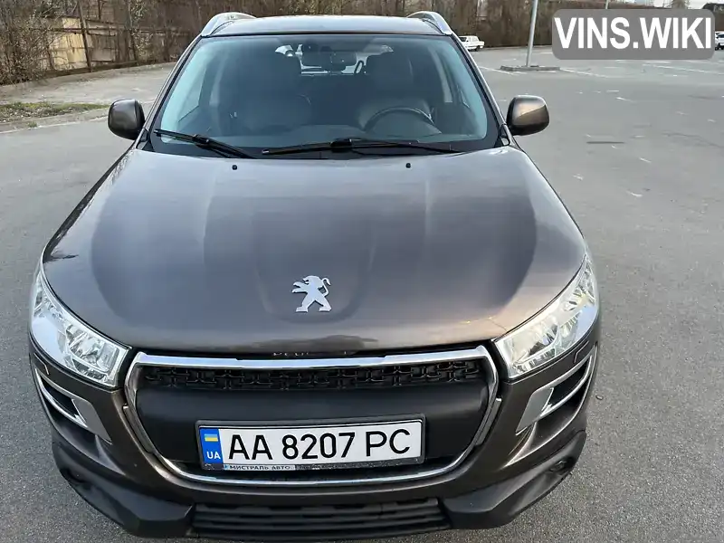 Позашляховик / Кросовер Peugeot 4008 2012 2 л. Варіатор обл. Київська, Київ - Фото 1/19