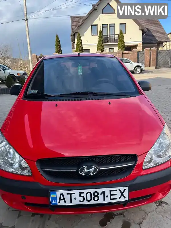 Хетчбек Hyundai Getz 2009 1.09 л. Ручна / Механіка обл. Івано-Франківська, Коломия - Фото 1/6