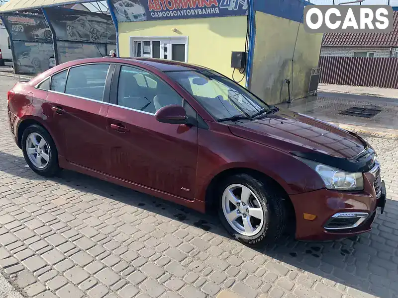 Седан Chevrolet Cruze 2015 1.4 л. Автомат обл. Николаевская, Первомайск - Фото 1/14