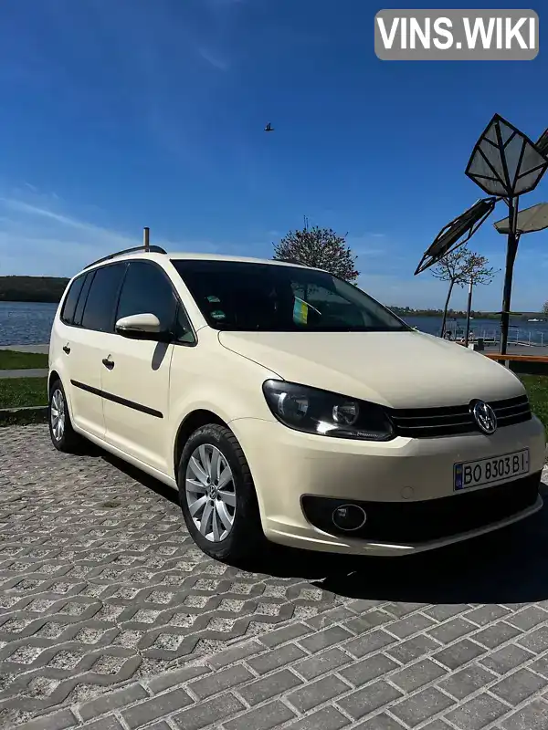 Мінівен Volkswagen Touran 2013 2 л. Автомат обл. Тернопільська, Тернопіль - Фото 1/21