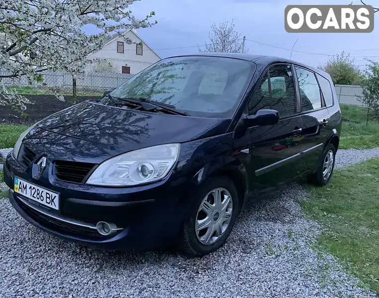 Мінівен Renault Scenic 2007 1.46 л. Ручна / Механіка обл. Житомирська, Попільня - Фото 1/18