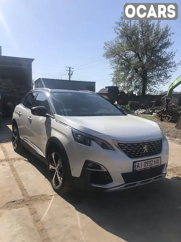 Позашляховик / Кросовер Peugeot 3008 2018 2 л. Автомат обл. Київська, Вишневе - Фото 1/10