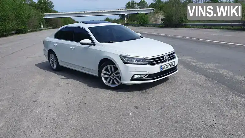 Седан Volkswagen Passat 2016 1.8 л. Автомат обл. Харьковская, Красноград - Фото 1/21