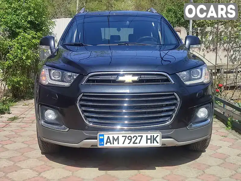 Позашляховик / Кросовер Chevrolet Captiva 2016 2.23 л. Автомат обл. Житомирська, Житомир - Фото 1/21