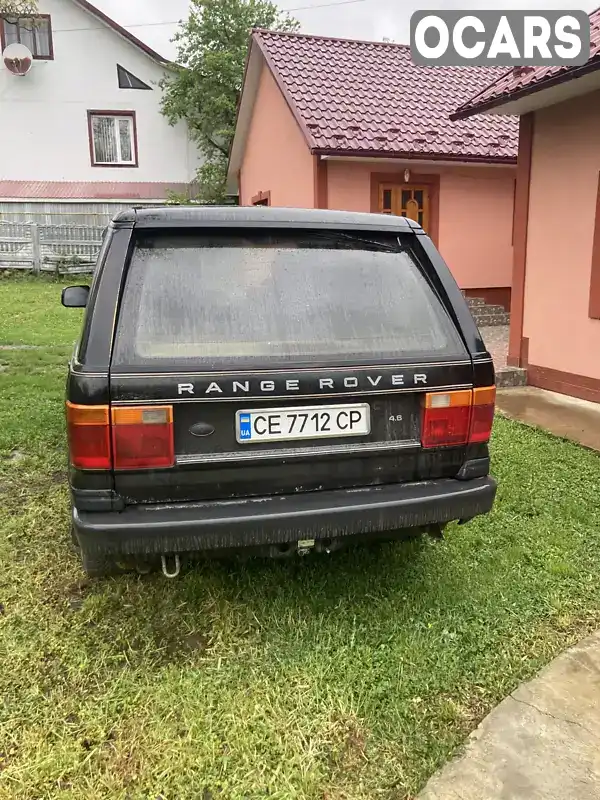 Внедорожник / Кроссовер Land Rover Range Rover 1998 4.6 л. Автомат обл. Черновицкая, Сторожинец - Фото 1/6