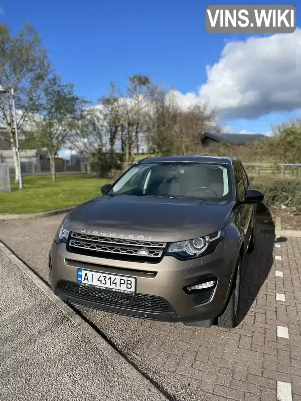 Внедорожник / Кроссовер Land Rover Discovery Sport 2016 2.18 л. Автомат обл. Киевская, Киев - Фото 1/21