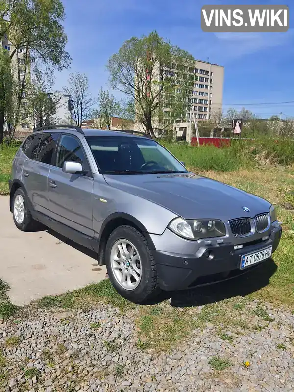 Внедорожник / Кроссовер BMW X3 2005 2.5 л. Автомат обл. Ивано-Франковская, Долина - Фото 1/21