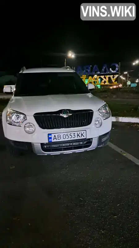 Внедорожник / Кроссовер Skoda Yeti 2010 2 л. Ручная / Механика обл. Винницкая, Калиновка - Фото 1/18