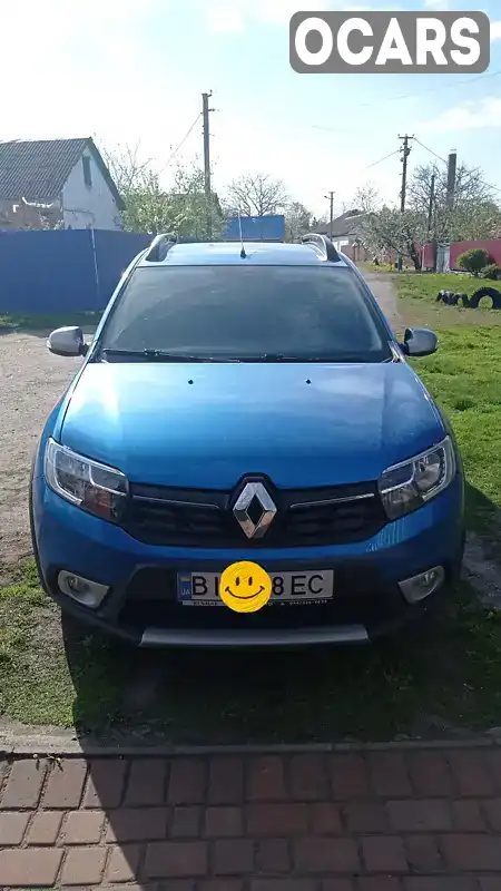 Хетчбек Renault Sandero 2016 1.5 л. Ручна / Механіка обл. Полтавська, Оржиця - Фото 1/12