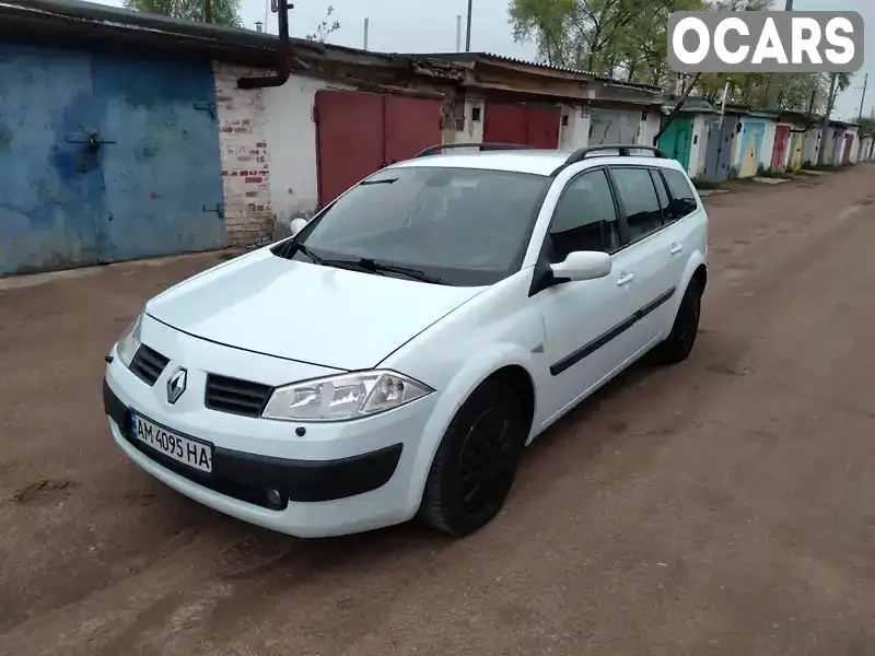 Універсал Renault Megane 2005 1.6 л. Ручна / Механіка обл. Житомирська, Коростень - Фото 1/19