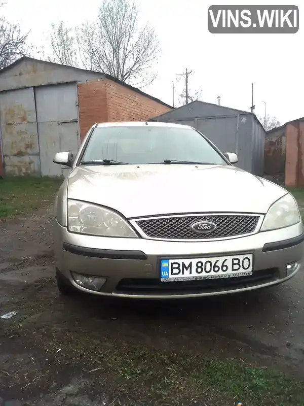 Седан Ford Mondeo 2005 2 л. Ручна / Механіка обл. Сумська, Суми - Фото 1/10