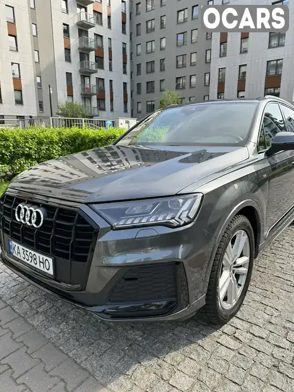 Позашляховик / Кросовер Audi Q7 2021 3.01 л. Автомат обл. Київська, Київ - Фото 1/21