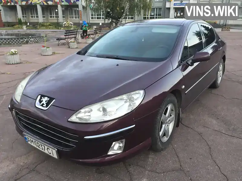 Седан Peugeot 407 2006 2 л. Ручна / Механіка обл. Житомирська, Хорошів (Володарськ-Волинський) - Фото 1/11